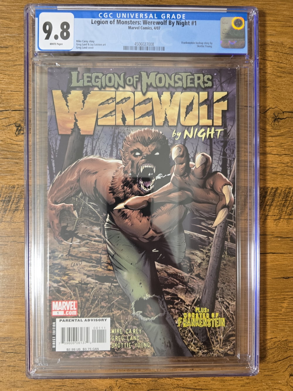 Cover of Legion of Monsters: Werewolf by Night #1