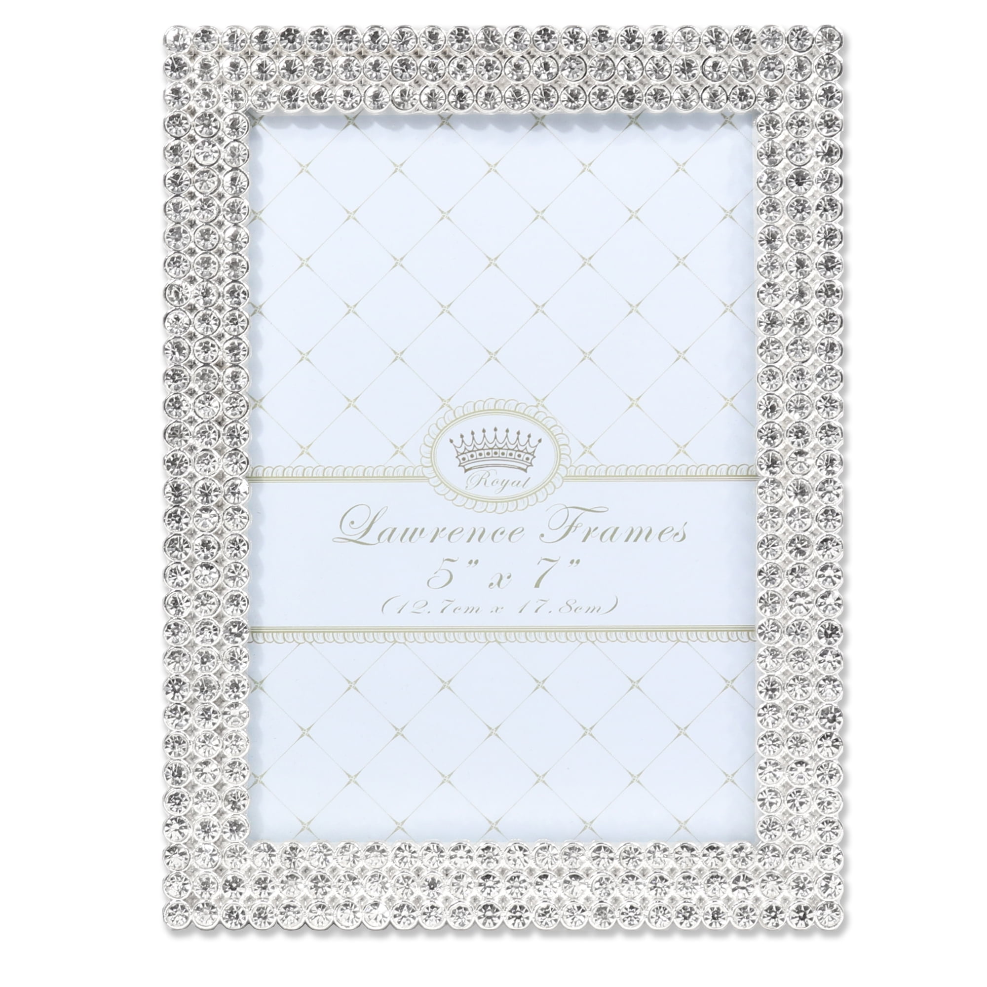 Leeber Prism Picture Frame Silver Plated 5" x 7" 