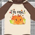 thumbnail image 4 of Inktastic I'm One Pumpkin Birthday Autumn Boys or Girls Long Sleeve Baby Bodysuit, 4 of 5