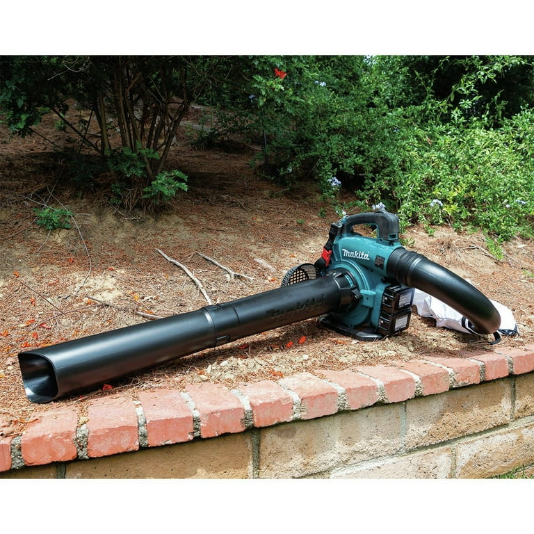 Makita XBU04PTV 18V X2 36V LXT Brushless Lithium Ion Cordless Blower Kit with Vacuum Attachment and 2 Batteries 5 Ah