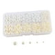 thumbnail image 4 of Cuentas redondas sueltas, accesorios para manualidades, decoración del hogar, cuentas sin agujeros, cuentas sin perforar beis blanco, 4 of 9