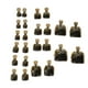 thumbnail image 3 of 24 uñas postizas metálicas para los dedos de los pies, cobertura completa, pedicura, con herramienta (5 unidades). 5, 3 of 9