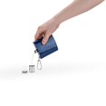 thumbnail image 1 of Foster & Rye Enamel Carabiner Flask, Blue, 1 of 10