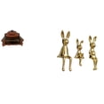 thumbnail image 1 of Sofá Miniatura, Sillón Individual, Modelo DIY, Accesorio Y Figura De Familia De Conejos, Estatuas, Escritorio, Mesa, Centro De Mesa, Adorno, Escultura Animal Para Micropaisaje, Decoración De, 1 of 8
