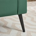 thumbnail image 6 of CQSXD Cat Paw Leather Upholstered Sofa 2PC Set in for Nordic Retro Light Luxury Living Room & Balcony, Green, 6 of 11
