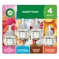 thumbnail image 2 of (5 pack) Air Wick Plug-in Scented Oil Air Freshener Refills Lush Honeysuckle Calming Sea Spray Sweet Peach 4 Count, 2 of 9