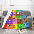 thumbnail image 6 of Numberblocks Throw Blanket Couch Bed Sofa Soft Lightweight Warm Cozy Flannel Fleece Bed Blanket For Kids Adults Gift Multiple Sizes Available 40"X30", 6 of 7