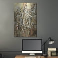 thumbnail image 5 of Luxe Metal Art 'Golden Cityscape' by Ekaterina Ermilkina, Metal Wall Art, 24"x36", 5 of 9
