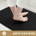 thumbnail image 3 of Buganda Kitchen Mats for Floor, Anti Fatigue Cushioned Kitchen Rugs, Non Slip Waterproof Floor Mats for in Front of Sink,17.3"x59", Black, 3 of 9