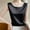 Black, variant on Sleeveless Tops Long Tank Tops Beach Vests wide strap tanks sleeveless shirts for women Basic Shirts Casual Blouses Gauze Shirts for Women thick strap tank Flowy Tank Loose Fit Navy 3XL