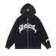 thumbnail image 2 of Suéter con capucha y cremallera con estampado de letras de hip hop Y2K para hombres y mujeres 2023, nueva chaqueta informal punk Harajuku, ropa de calle, 2 of 4