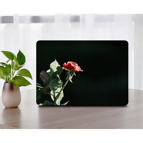 KSK KAISHEK Protective Case Hard Cover Compatible with Release MacBook Pro 13 inchs with + Black Keyboard Cover Model: A2338 M1&A2289&A2251&A2159&A1989&A1706&A1708 Rose series 0942