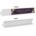 thumbnail image 2 of Printtoo Personalized Desk Name Plate Pretty Floral Custom Acrylic Office Desk Name Plate Accessory 2x10 Inches, 2 of 5