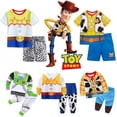 thumbnail image 2 of Conjunto de 2 piezas para niños, ropa fina con estampado de Toy Story de Disney, camiseta y pantalones de Woody Jessie, jersey de primavera, pijama de Buzz Lightyear, 2 of 5
