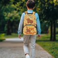 thumbnail image 3 of Pzuqiu Boys Capybara 17 Inch Kids Backpack for Ages 6-18 Elementary Middle School Students Breathable Large Capacity Schoolbag for Back to School Bookbag for Boys Girls, 3 of 7