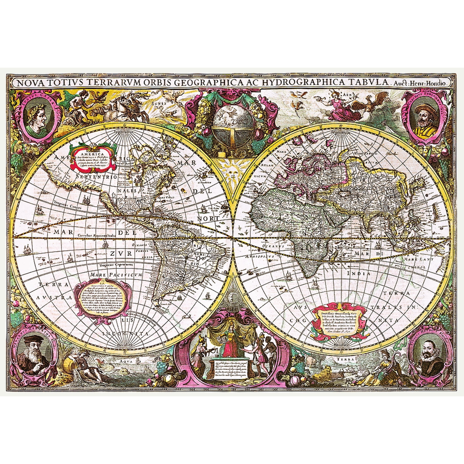 2000 Piece Jigsaw Puzzles, New Land Puzzle, Earth Puzzle, Historical Puzzle, Old World Puzzle, Adult Puzzles, Trefl 27095