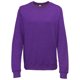 thumbnail image 1 of Awdis - Sudadera ligera con cuello redondo para mujer (Morado), 1 of 1