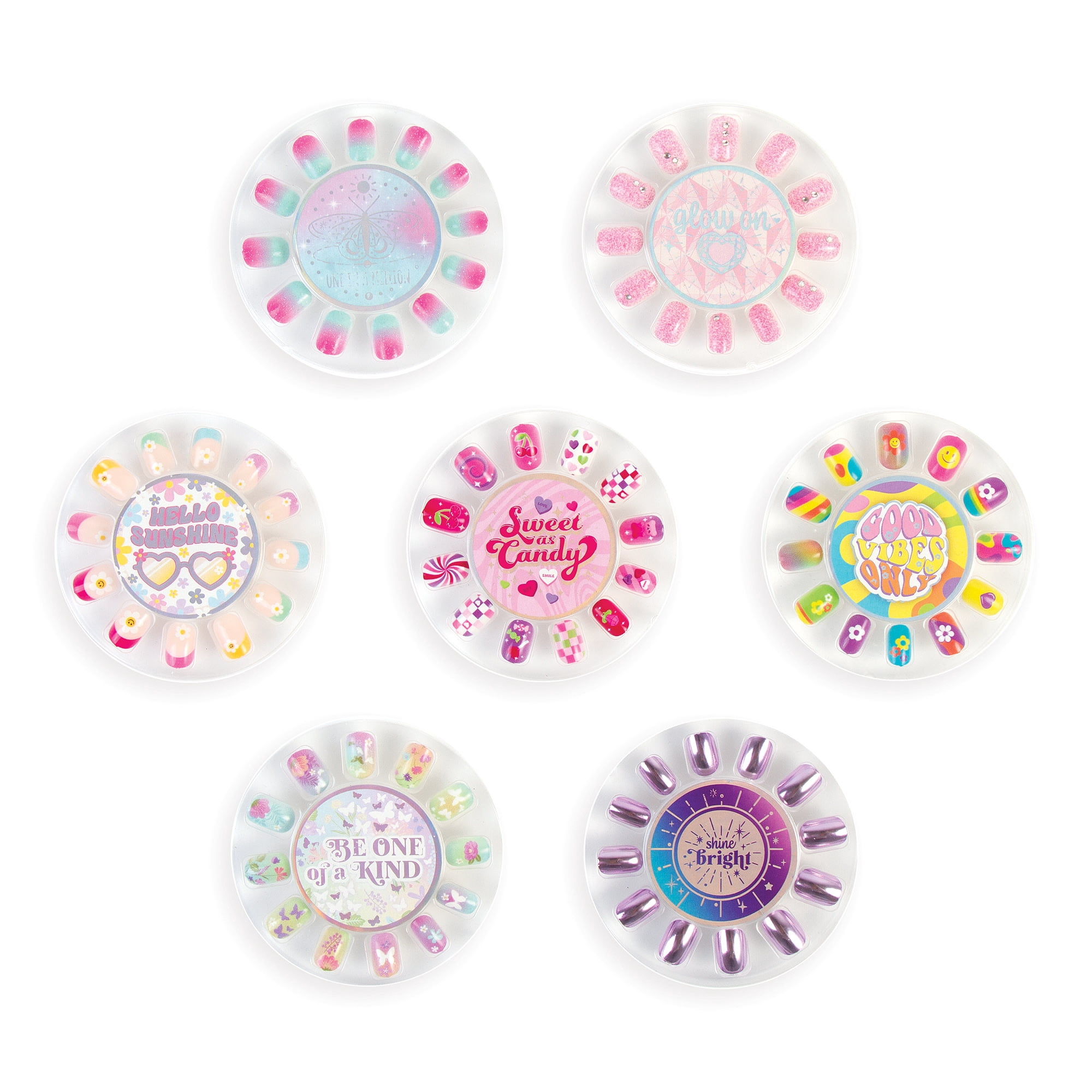 3C4G: Totally Trendy Faux Nail Sets, 84 Pieces
