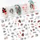 thumbnail image 1 of Pegatinas 3D de arte lineal con flores de amor en blanco y negro, calcomanías para uñas, accesorios para decoración de uñas, mariposa, rosa, pegatinas para uñas, deslizadores para uñas Dengxun unisex, 1 of 2