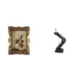 thumbnail image 1 of Marco de fotos,Marco de fotos ornamentado,marco barroco antiguo,Estatua de escalera,Estatua de escalera de libros para trepar,decoración artística,Escultura de escaleras de libros Figura de, 1 of 8