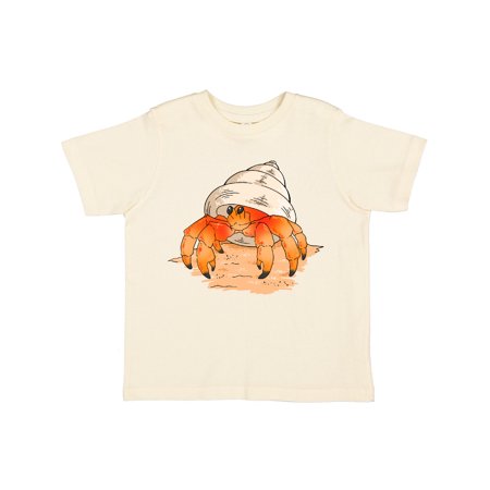 

Inktastic Cute Hermit Crab on Beach Gift Toddler Boy or Toddler Girl T-Shirt