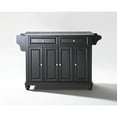 thumbnail image 5 of CAMBRIDGE SOLID GRANITE TOP KITCHEN ISLAND IN BLACK FINISH, 5 of 6
