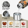 thumbnail image 3 of 20 Oz Pioneer Flower Coffee Tumbler Double Wall Insulated Stainless Steel Water Bottle | Metal Reusable Thermoses Flask with Cup Cap | Leak & Sweat Proof with Anti-Dust Lid, 3 of 7