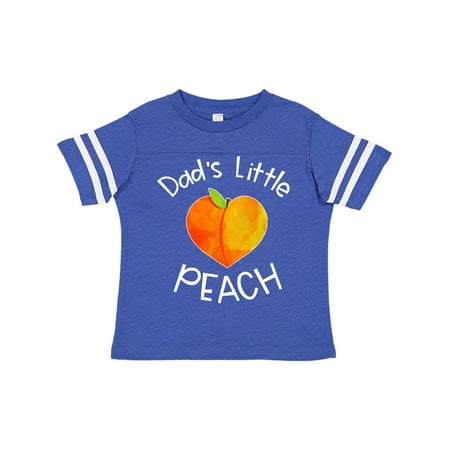 

Inktastic Dad s Little Peach Cute Peach Heart Gift Toddler Boy or Toddler Girl T-Shirt