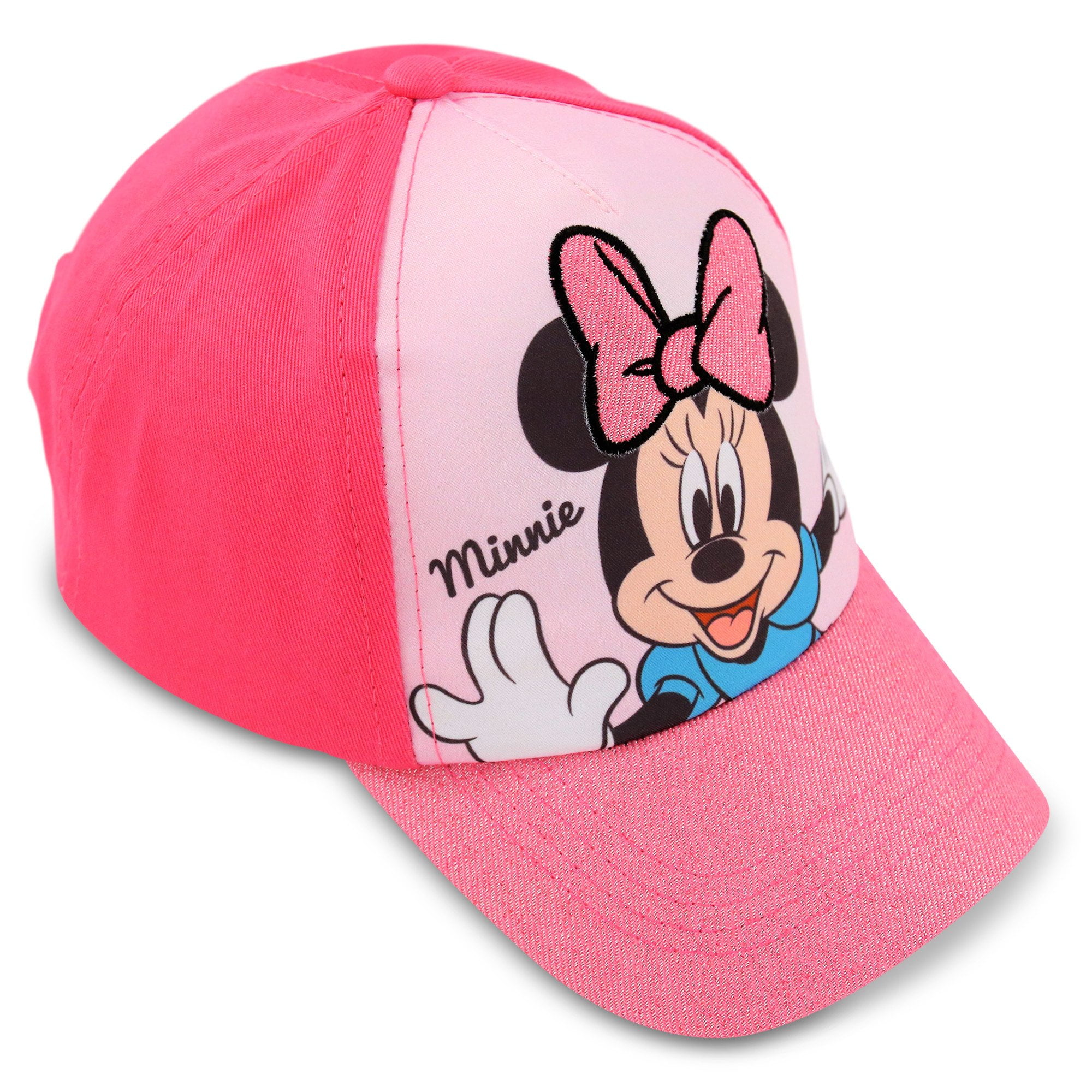 Disney Little Girls Minnie Mouse Cotton Baseball Cap Age 2-4 or 4-7 
