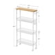 thumbnail image 5 of Carrito para muebles VASAGLE ULRC032W09 13x45x77 cm 2,8 kg blanco, 5 of 9