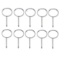 thumbnail image 4 of Teeth Inspection Mirror, Clear View Easy Observe Heat Resistance Oral Care Mouth Mirror For Hospital, 4 of 8