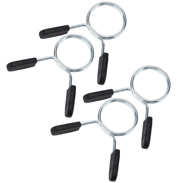 Pinces à Ressort, 4 Pcs Pince à Barre Robuste Simple Pince à Ressort pour Entraînement Physique pour Aérobic pour Musculation pour Maison Diamètre Intérieur 48mm 4 Pcs