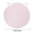 thumbnail image 2 of Woven Round Placemats with Thermal Insulation – Durable, Heat-Resistant Table Mats for Kitchen and Dining Room Settings, 2 of 5