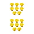 thumbnail image 2 of ZheElen Decorative And Easy-to-install Flower Pulls Knobs For Unique Touch Wide Range yellow 2Set, 2 of 6