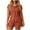 *Brown, variant on VBVC Women's Textured Collar 2 Piece Short Sets , Summer Drawstring Button Down Outfits For Women , Ladies' Short Sleeve Lounge Suit Sets with Pockets,Black,S-2XL