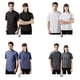 thumbnail image 5 of Minnieouse Chef manga corta hombres transpirable Catering uniforme cocina Unisex ropa de trabajo verano accesorio restaurante tienda 4 colores Camisetas Blanco 3XL Minnieouse AP011131-11, 5 of 6