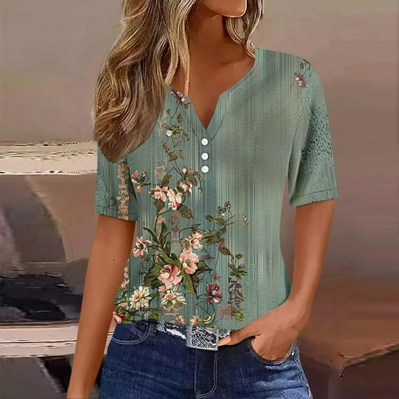 Graphic Tees Trendy Blouses & Button-Down Shirts Petite Grey Shirts for Women Dressy
