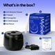thumbnail image 2 of Limpiador ultras&#2013265923nico de retenedores MySmile: m&#2013265921quina limpiadora de dentaduras postizas de 45 kHz con capacidad de 200 ml par, 2 of 9