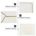 thumbnail image 2 of Shisuyan 10pcs THE BEST WISHES TO YOU Greeting Cards with Envelopes Blessing Cards Blank Note Cards, 2 of 8