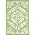 thumbnail image 2 of SAFAVIEH Chelsea Hollie Geometric Wool Area Rug, Green/Beige, 8'9" x 11'9", 2 of 8
