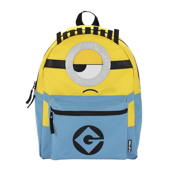 Mochila Bioworld Minions reversible 16.5 para niños