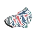 thumbnail image 2 of Cauagu Colorful Shark Pattern Winter Pet Hoodie Sweatshirts- Dog Hoodie Sweater with Leash Hole - Cute Dog Hoodie - Pet Clothes Puppy Cat Custume -X-Large, 2 of 8