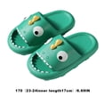 thumbnail image 5 of hirigin Kids Cartoon Shark Sliders Boys Girls Non-Slip Summer Beach Shoes Bathroom Shower Pool Slippers, 5 of 6