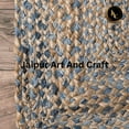 thumbnail image 4 of Jaipur Art And Craft Natural Fiber Denim Cotton, Jute Rectangle Area Rug for Indoor (2x6 Sq ft), 4 of 5
