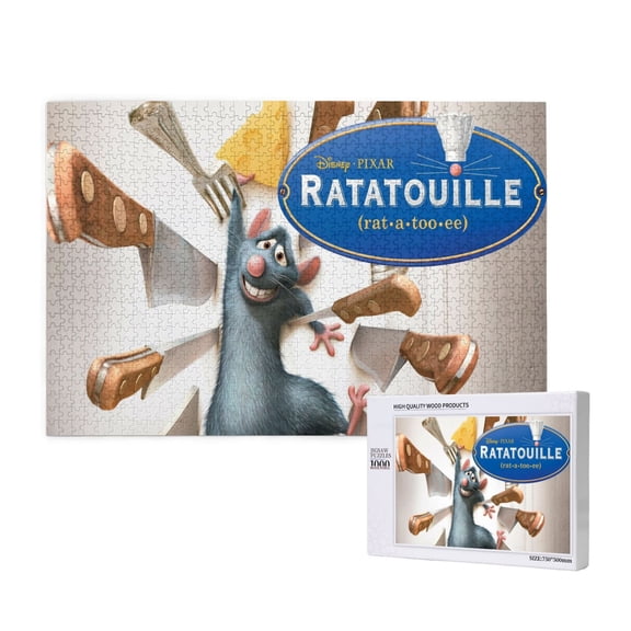 Ratatouille Jigsaw Puzzle,1000 puzzle pieces Gift Toys Art Home Decor