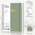 thumbnail image 4 of Calendario semanal mensual Planner ROZZBY 2026, tamaño A5, para oficina, 4 of 7
