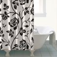 thumbnail image 5 of Waterproof Boho Style Shower Curtain 72x84 Inch Colorful Floral Vintage Polyester Unique Shower Curtain for Bathroom Hotel Home Decor with 12 Plastic Hooks, 5 of 5