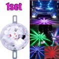 thumbnail image 1 of 1Set Colorful Laser Anti-Fog Lights Anti-Rear-End Car Chassis Lights Modified LED Night Warning Brake Lamp Auto Accessories, 1 of 5