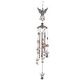 thumbnail image 2 of Electroplated Brass Metal Tube Wind Chime - Angel-Shaped Hanging Ornament Shiny Metal Bell Decor, Lightweight Indoor & Outdoor Accessory for Home, Garden, Patio & Porch Daily Decoration, 1pc, 2 of 5