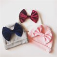 thumbnail image 1 of 0 - 5 month Baby Boys Girls Velvet Bow Beanie Hats Cap Winter Toddler Kids Girls Cotton Hat Baby Newborn Accessories5 He Qiyong unisex, 1 of 1